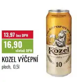 Ratio Kozel výčepní nabídka