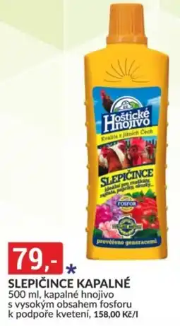 Baumax Slepičince kapalné nabídka