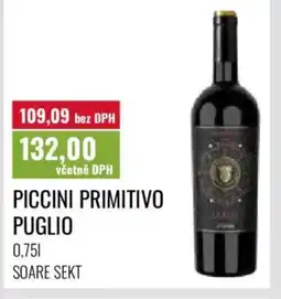Ratio Piccini primitivo puglio nabídka