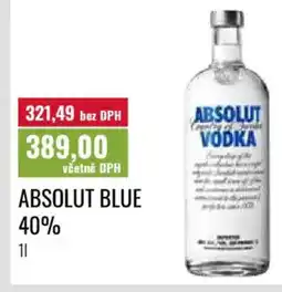 Ratio Absolut blue 40% nabídka
