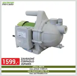 Baumax Zahradní cerpadlo nabídka