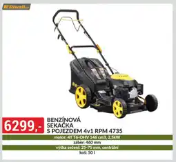 Baumax Benzínová s pojezdem 4v1 rpm 4735 nabídka
