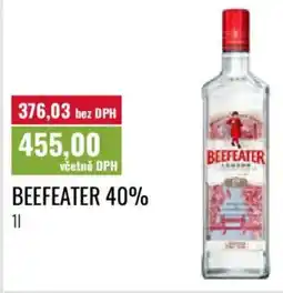 Ratio Beefeater 40% nabídka