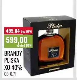 Ratio Brandy pliska XO 40% nabídka