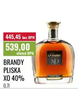 Ratio Brandy pliska XO 40% nabídka