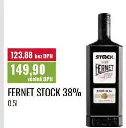 Ratio Fernet stock 38% nabídka