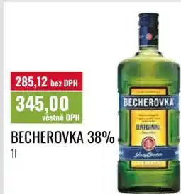 Ratio Becherovka 38% nabídka