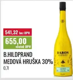 Ratio B.Hildprand medová hruška 30% nabídka