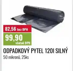 Ratio Odpadkový pytel 120l silný nabídka