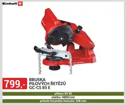 Baumax Bruska pilových řetězů gc-cs 85 e nabídka