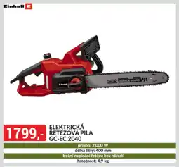 Baumax Elektrická retezová pila gc-ec 2040 nabídka