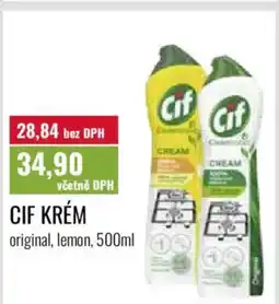Ratio Cif krém nabídka