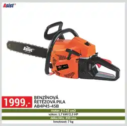 Baumax Benzínová řetězová pila AB4P45-45B nabídka