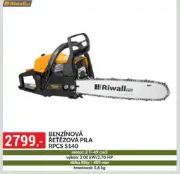 Baumax Benzínová retezová pila RPCS 5140 nabídka