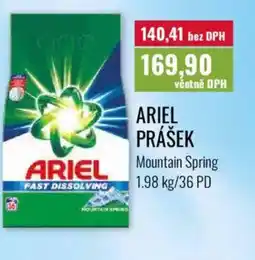 Ratio Ariel prášek nabídka