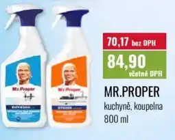 Ratio MR.PROPER kuchyně, koupelna nabídka