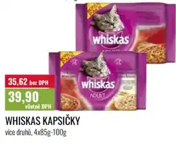Ratio Whiskas kapsičky nabídka