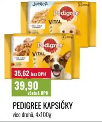 Ratio Pedigree kapsičky nabídka