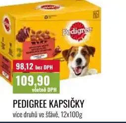 Ratio Pedigree kapsičky nabídka