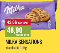 Ratio Milka sensations nabídka
