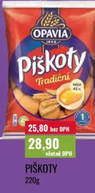Ratio Opavia Piškoty nabídka