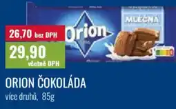Ratio Orion čokoláda nabídka