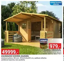 Baumax Zahradní domek agawa nabídka