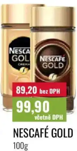 Ratio Nescafé gold nabídka