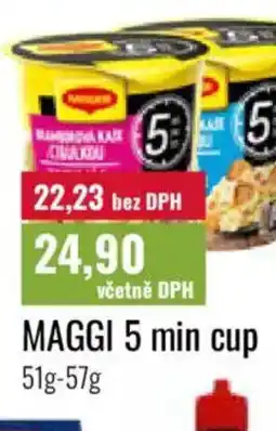 Ratio Maggi 5 min cup nabídka