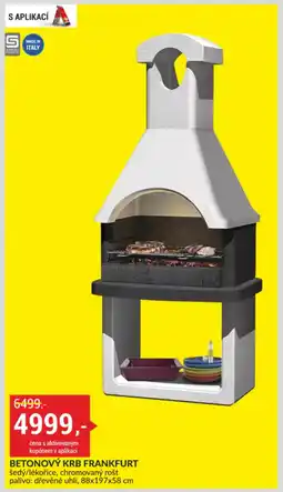 Baumax Betonový krb frankfurt nabídka