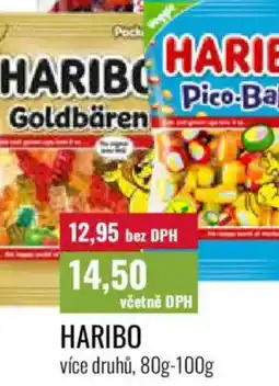 Ratio Haribo nabídka