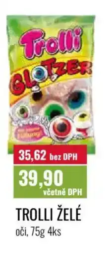Ratio Trolli želé oči nabídka