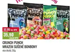 Ratio Crunch punch mrazem sušené bonbony nabídka