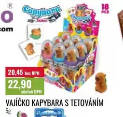 Ratio Vajíčko kapybara s tetováním nabídka