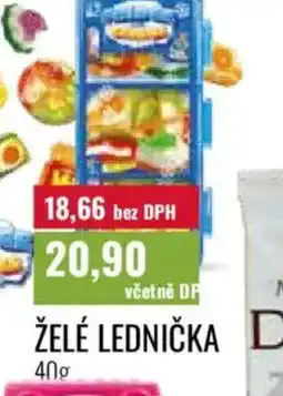 Ratio Želé lednička nabídka