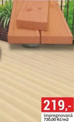 Baumax Smrková terasová prkna nabídka