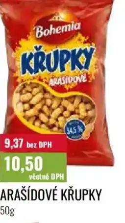Ratio Bohemia Arašídové křupky nabídka