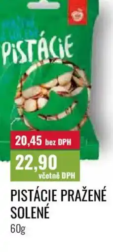 Ratio Pistácie pražené solené nabídka