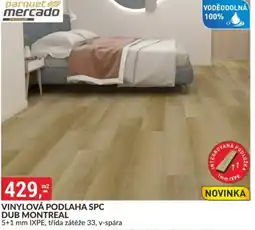 Baumax Vinylová podlaha spc dub montreal nabídka