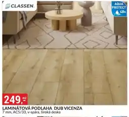 Baumax Laminátová podlaha dub vicenza nabídka