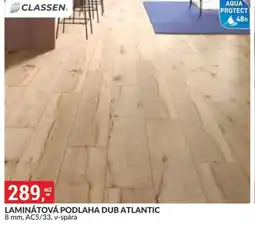 Baumax Laminátová podlaha dub atlantic nabídka