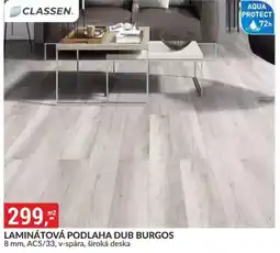 Baumax Laminátová podlaha dub burgos nabídka