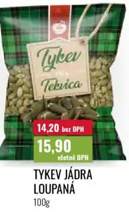 Ratio Tykev jádra loupaná nabídka