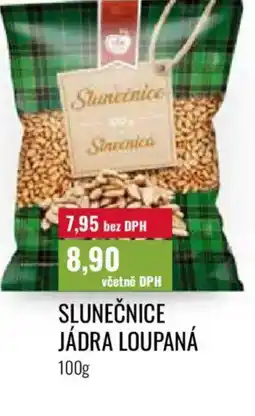 Ratio Slunečnice jádra loupaná nabídka