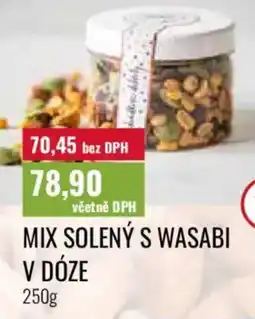 Ratio Mix solený s wasabi v dóze nabídka
