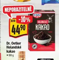 Albert Dr. oetker holandské kakao nabídka
