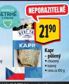 Albert Kapr půlený nabídka