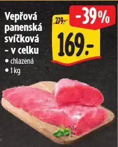 Albert Vepřová panenská svíčková nabídka