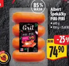 Albert Špekáčky piri-piri nabídka