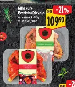 Albert Mini kuře pestéda nabídka